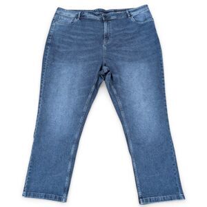 The Perfect Jean NYC Jeans Men 50x32 Blue Athletic Fit Stretch Casual Denim